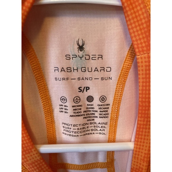 Spyder Swim Rash‎ Guard UPF 30 Size Small NWT - Picture 2 of 2